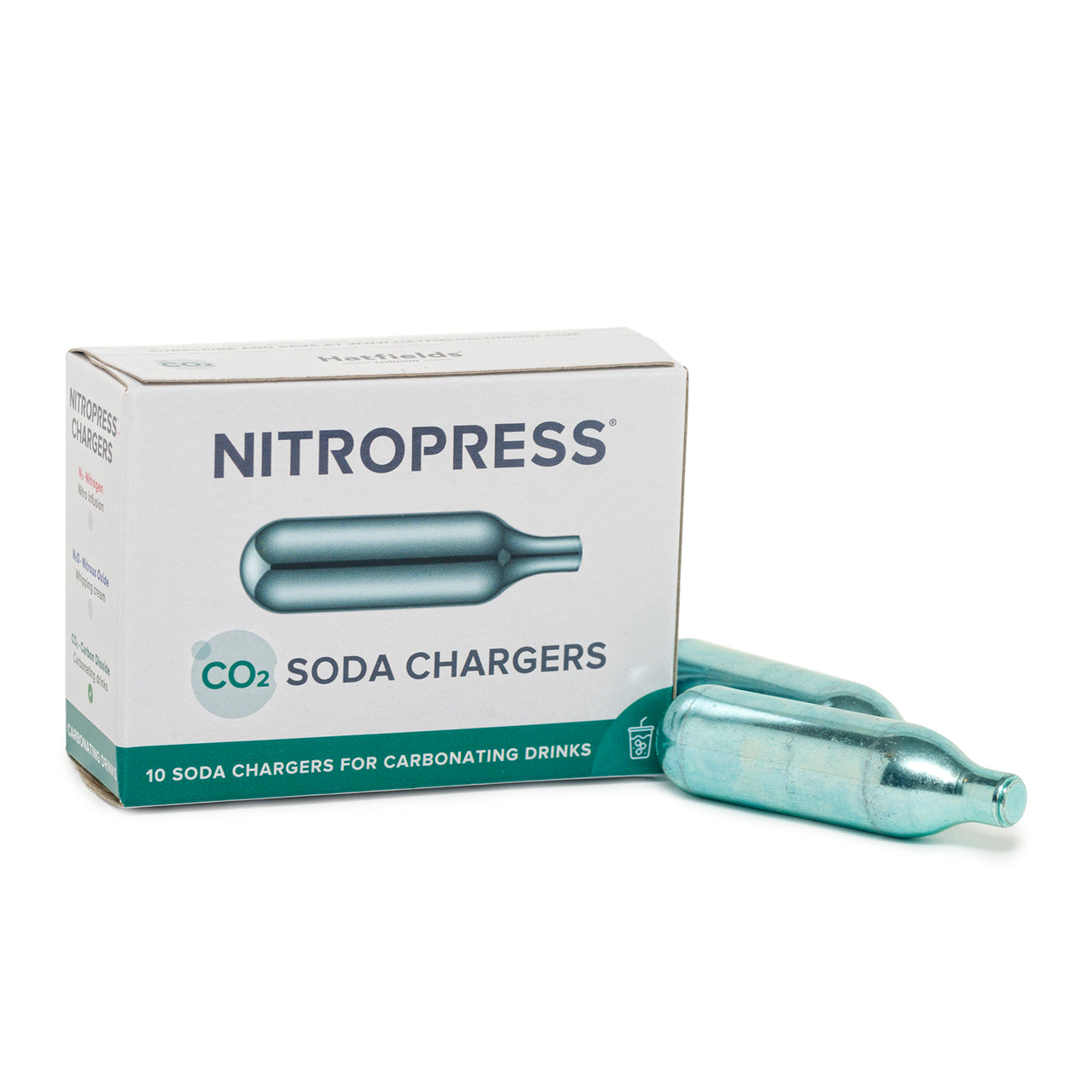 NitroPress Soda Chargers - Box of 10
