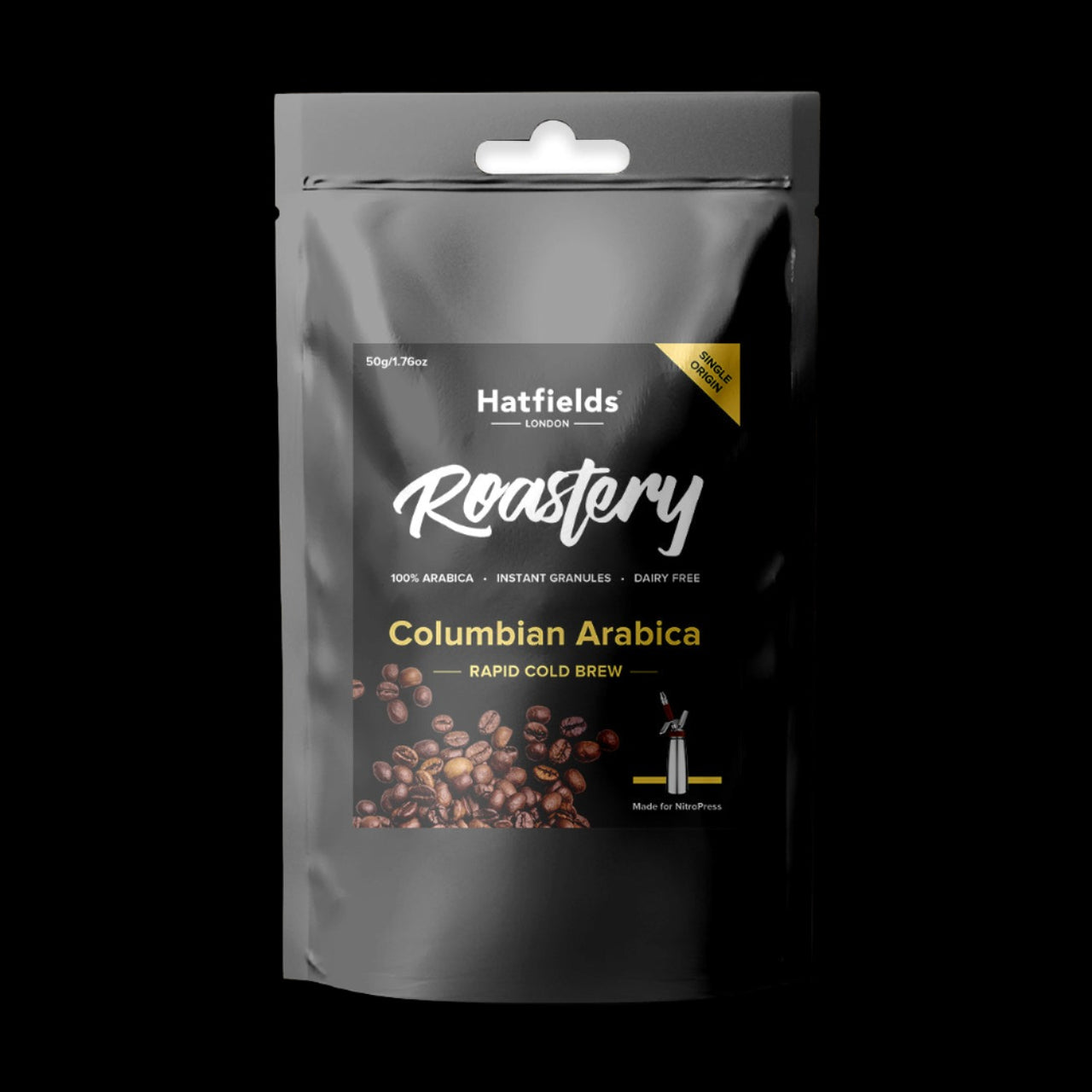 Hatfields Rapid Cold Brew Coffee - Columbia Arabica (Single Origin) 50g/1.75 oz